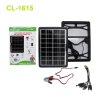 8472 cclamp cl 1615 univerzalny solarny panel 15w nabijanie 12v baterii mobilov powerbank
