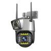 8mp dual lens ptz kamera v380 pro