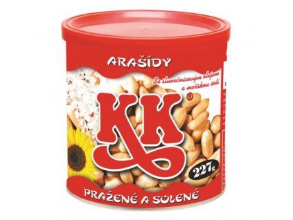 KK arašídy pražené solené 227g