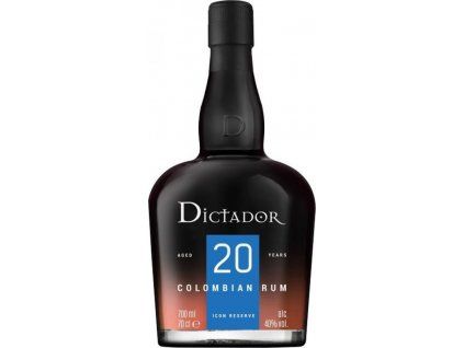 Rum DICTADOR 20YO 40% 0,7L