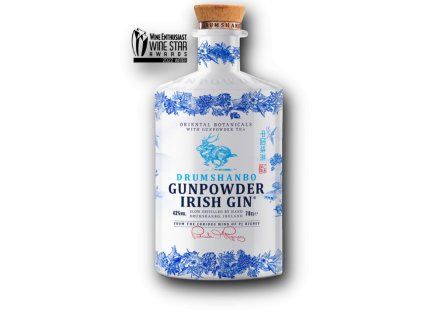 drumshanbo gunpowder irish gin ceramic