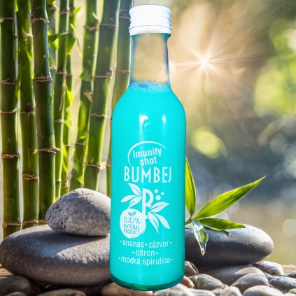 Ananas- zázvor-citron-modrá spirulina (50ml)