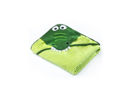 Detská osuška Sensillo Water Friends 100x100cm green crocodile