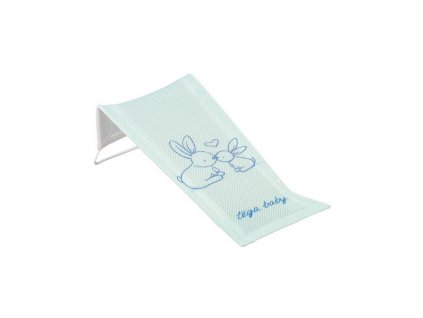 Látkové lehátko na kúpanie Králičky zelené