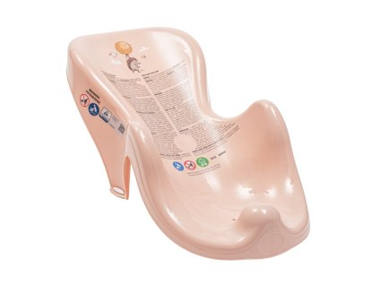 Lehátko na kúpanie ježek rúžové