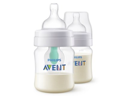 Dojčenská fľaša Avent Anti-Colic s ventilom Airfree 125 ml 2 ks