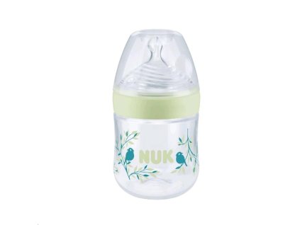 Dojčenská fľaša NUK Nature Sense s kontrolou teploty 150 ml modrá