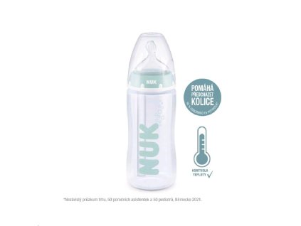 Dojčenská fľaša NUK FC Anti-colic s kontrolou teploty 300 ml UNI