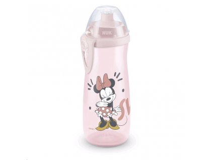 Detská fľaša NUK Sports Cup Disney Mickey 450 ml red