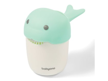 Nádobka na umývanie hlavy Baby Ono WHALE zelená