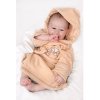Detský župan New Baby Sovičky sivý
