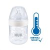 Dojčenská fľaša NUK Nature Sense s kontrolou teploty 150 ml biela