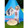 Detský indiánsky stan teepee PlayTo modrý