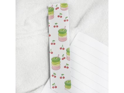 Záložka Cherry matcha