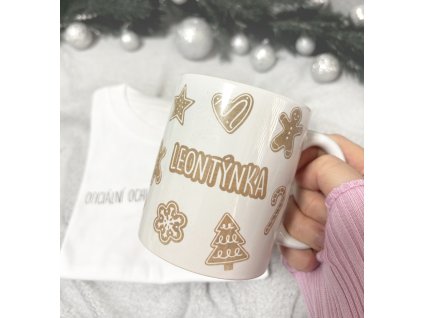 Hrnek Perníček se jménem