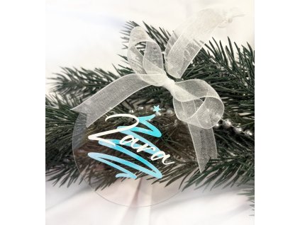 Vánoční ozdoba se jménem - Stromeček