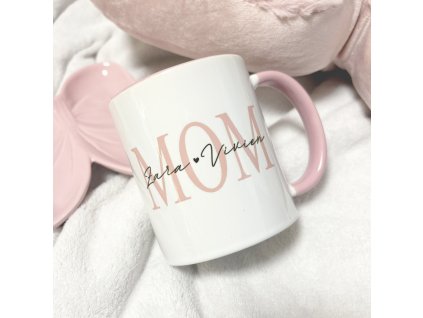 Hrnek MOM se jmény dětí