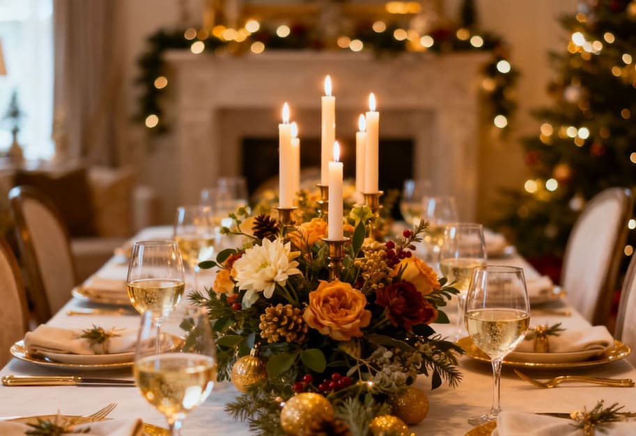 Vánoce a stůl