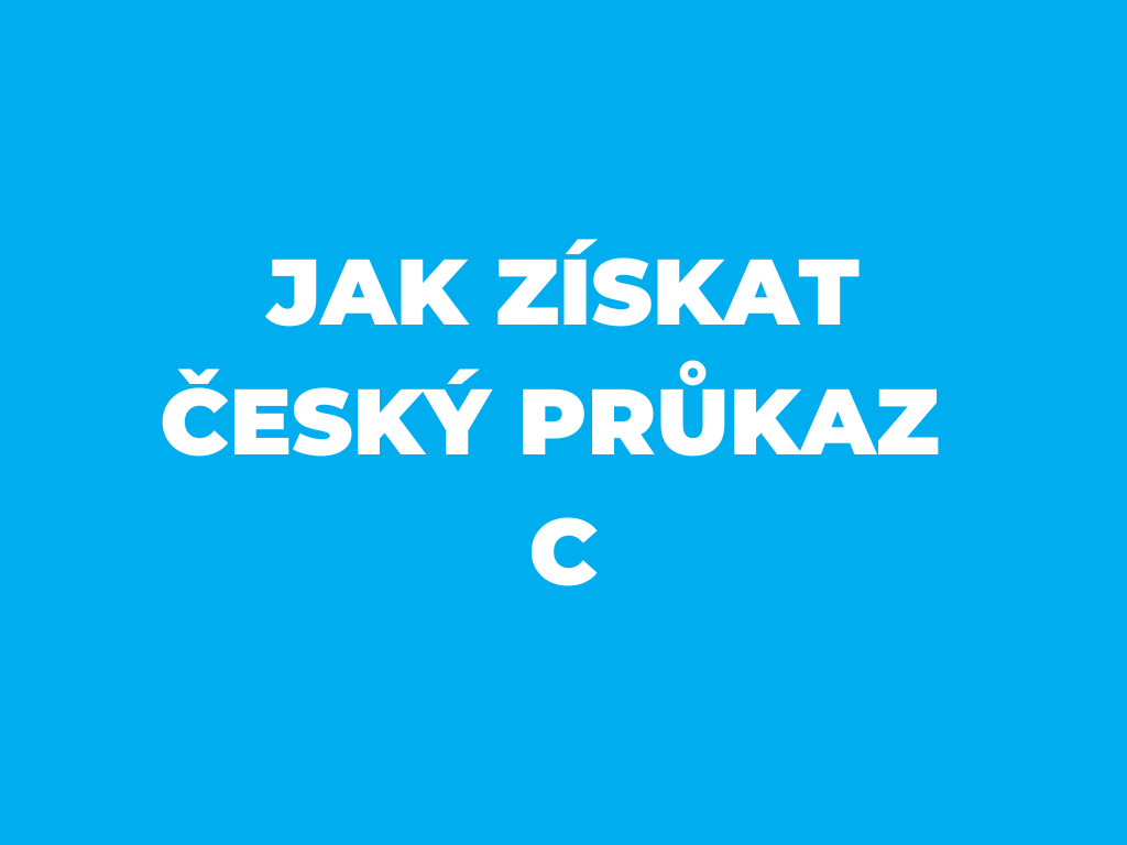 Jak získat námořní český průkaz C