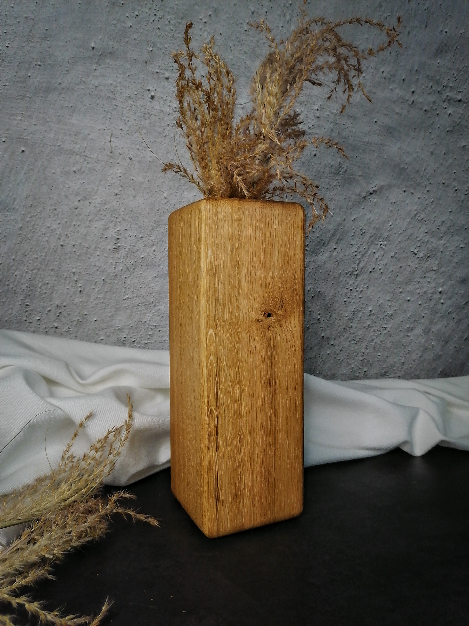 Dřevěná váza EDGES OAK - Velikost 23