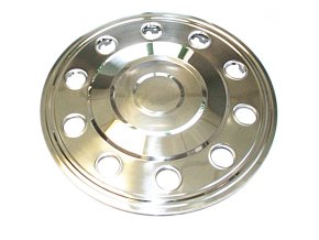 Poklice 16″ zadní, nerez