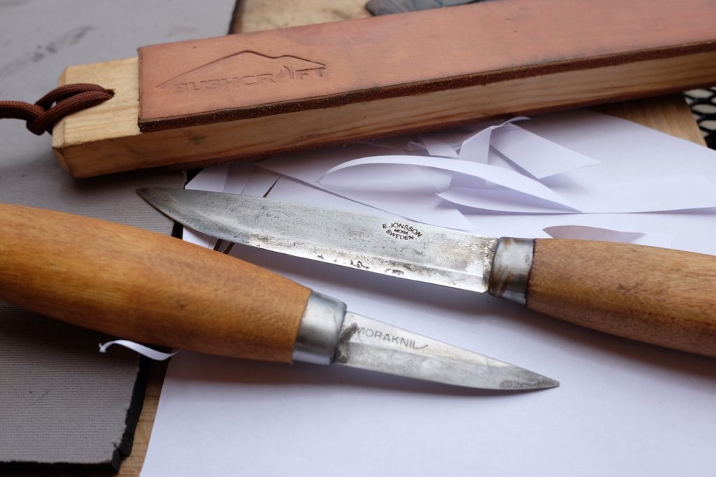 Jak nabrousit bushcraftový nůž