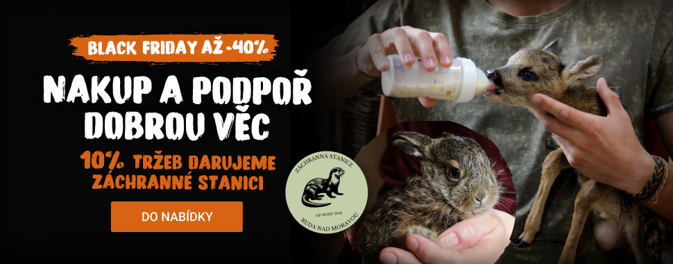 BLACK FRIDAY na Záchranou stanici pro zvířata z divoké přírody