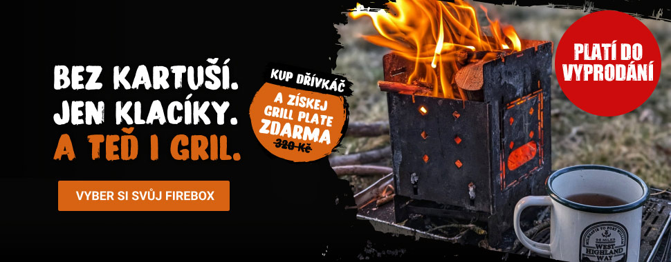 Když už dřívkáč, tak ať umí i steak.