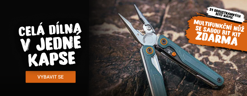 Nářaďový nůž Leatherman WAVE Alpha Cascadia + Bitkit Black ZDARMA