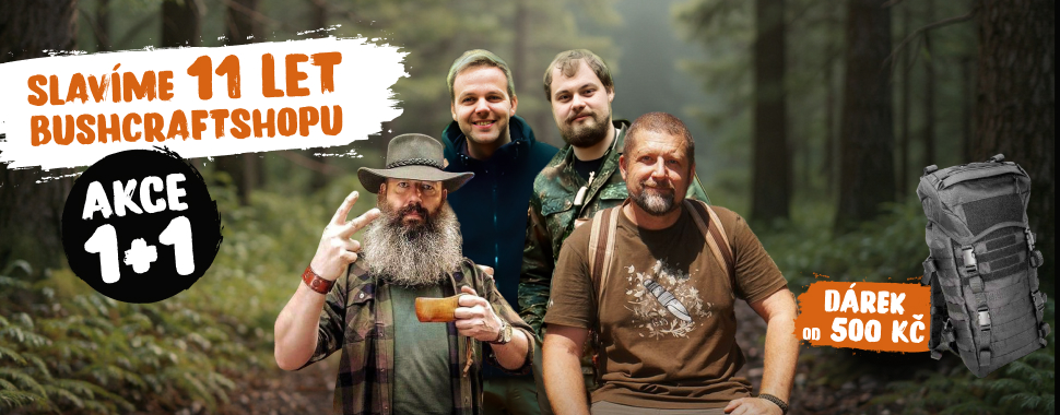 Slavíme 11. narozeniny s Bushcraftshop.cz