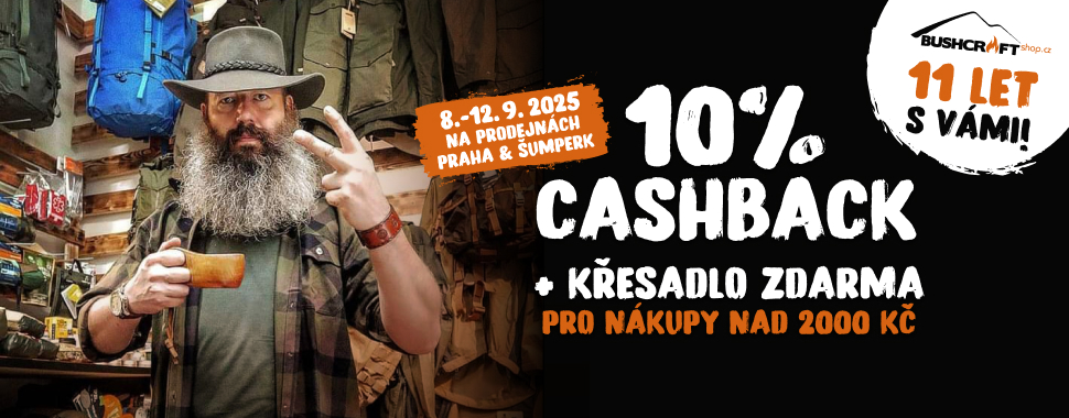 Slavíme 11. narozeniny s Bushcraftshop.cz