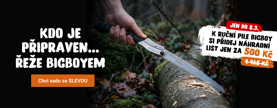 Silky BigBoy + pilový list za 500 Kč
