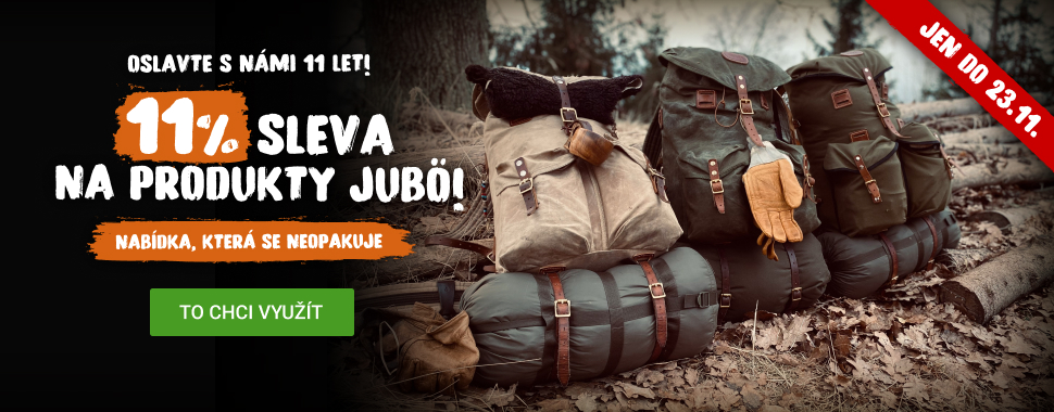 11% sleva na produkty JuBö - Oslavte 11 let s námi