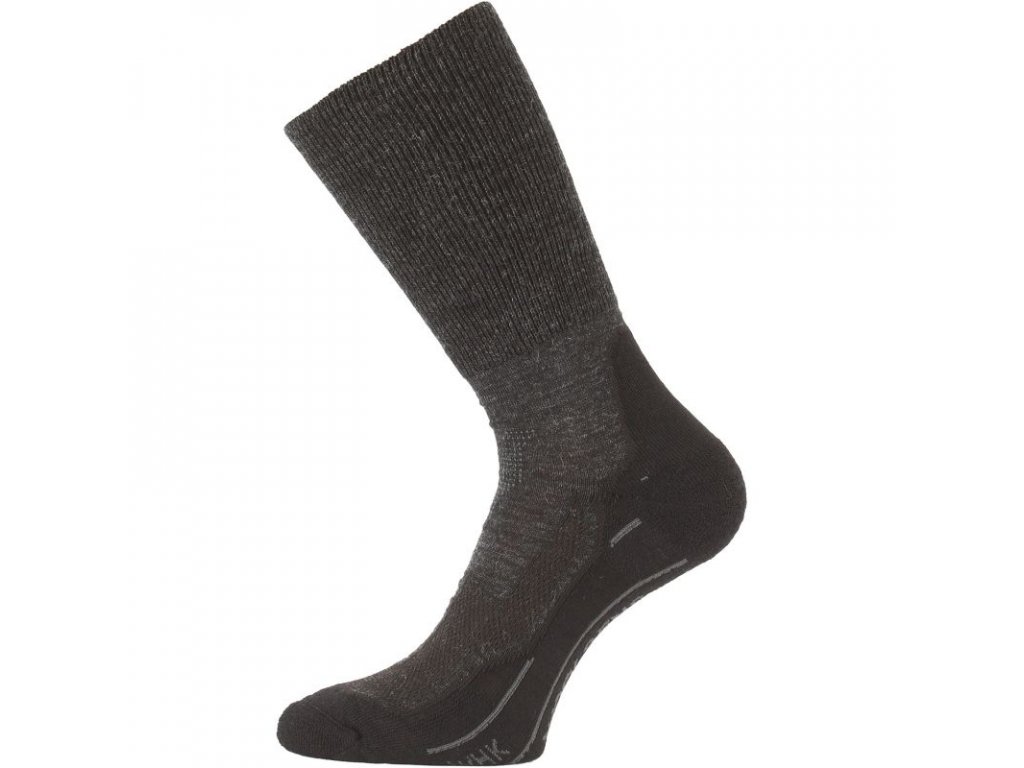 Ponožky Lasting WHK 70% Merino - šedé