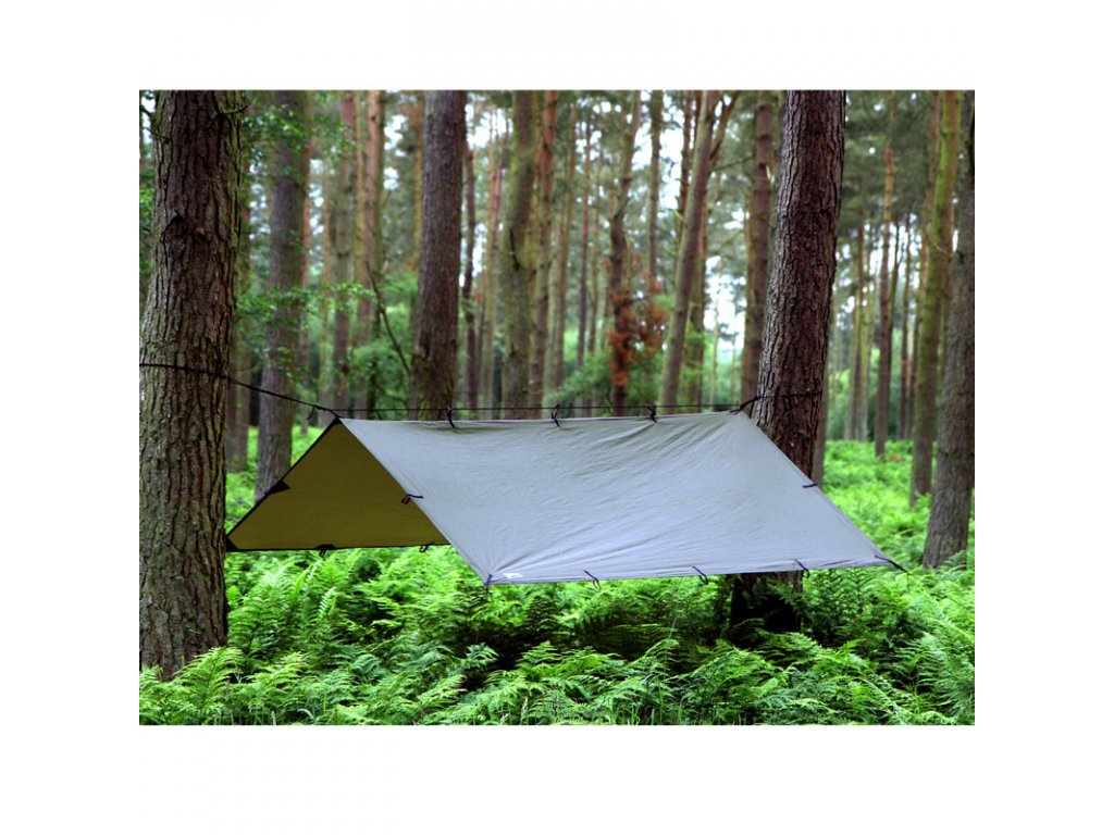 Bivakovací celta / plachta DD HAMMOCKS Tarp 3x3m - OLIVE jen za 1 650 Kč ⭐|  Vyberte si Celty na BUSHCRAFTshop.cz