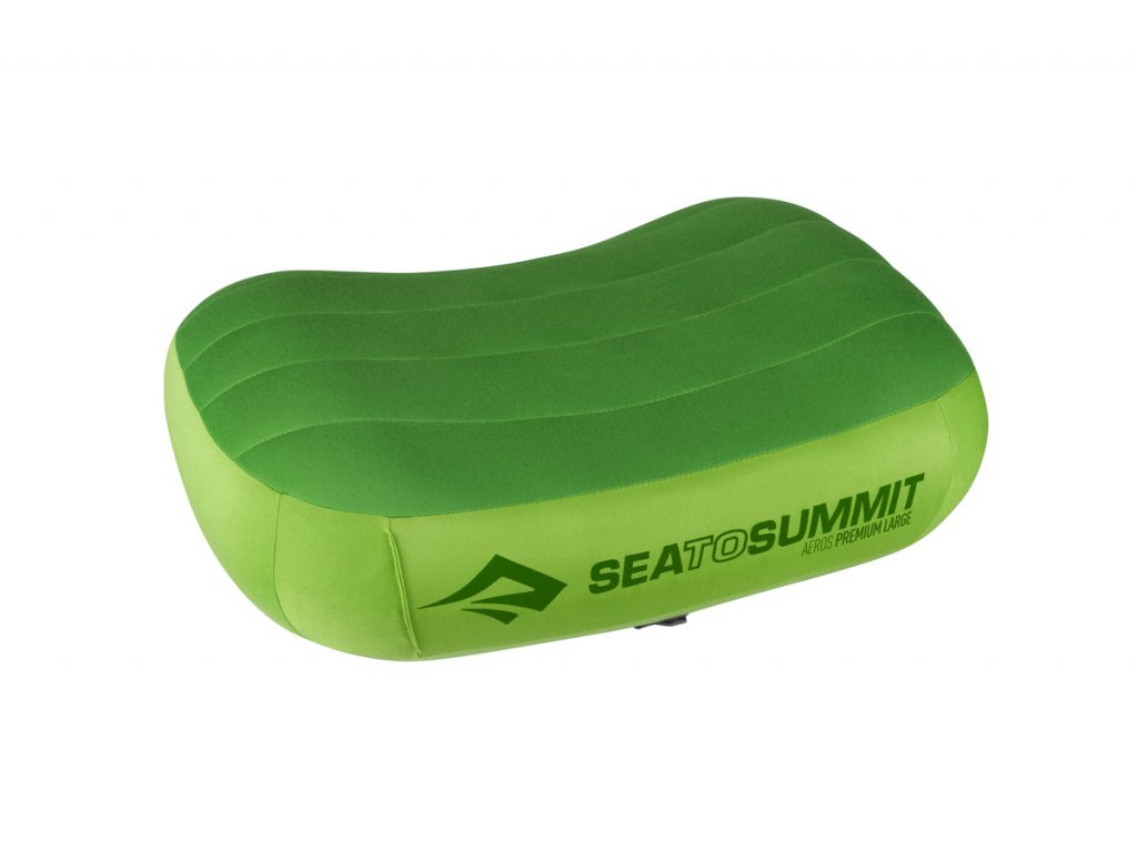 Nafukovací polštářek Sea to Summit Aeros Premium Pillow REGULAR - Lime jen  za 940 Kč ⭐| Vyberte si Karimatky na BUSHCRAFTshop.cz