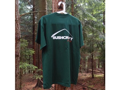 Tričko BUSHCRAFT portal - zelené