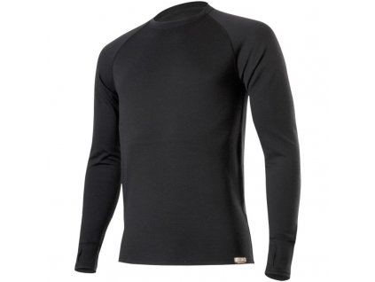 Vlněná Merino mikina WITY 260g - černá