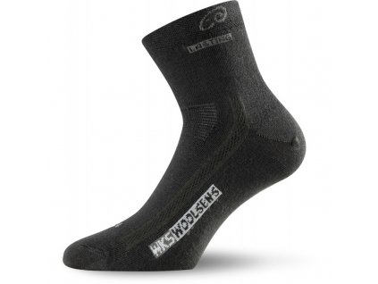 Ponožky Lasting WKS 70% Merino - černé