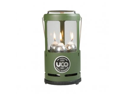 Lucerna na svíčky UCO CANDLELIER® Candle Lantern - GREEN Painted