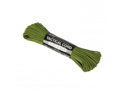 Padáková šňůra Tactical 275 Cord ATWOOD ROPE 30 m NEON YELOW & BLACK STRIPES