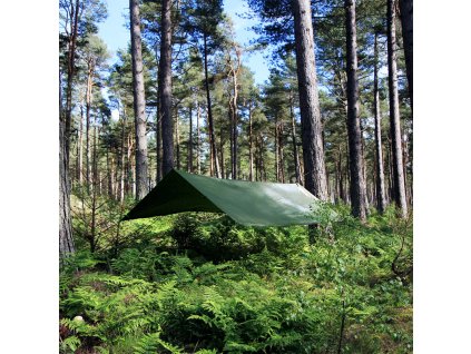 Bivakovací celta / plachta DD HAMMOCKS Tarp 4,5x3m - OLIVE