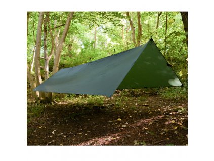 Bivakovací celta / plachta DD HAMMOCKS SuperLight Tarp XL 4,5x2,9m - OLIVE (690g)