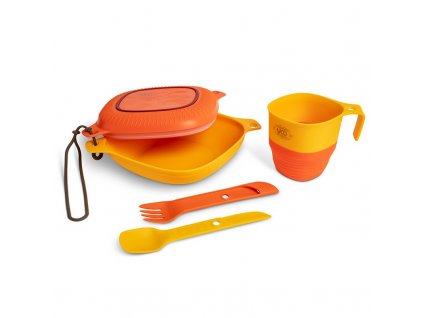 Jídelní sada UCO Mess Kit 6 dílná - Retro Sunrise