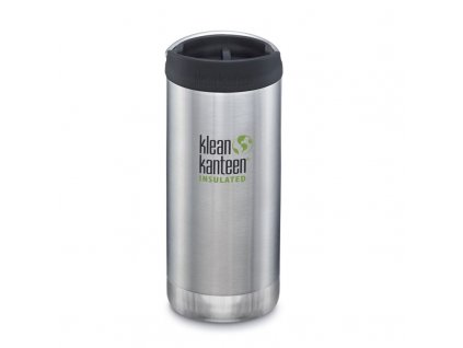 Termoska KLEAN KANTEEN Insulated TKWide 355 ml Café Cap - Brushed Stainles