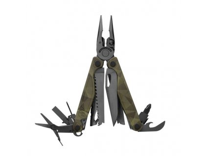 Leatherman CHARGE Plus BLACK Camo Forest - nářaďový nůž