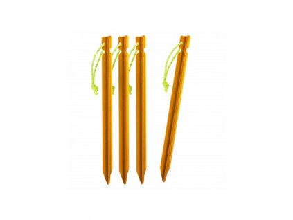 Stanové kolíky Helikon TARP STAKES Orange - 4 ks