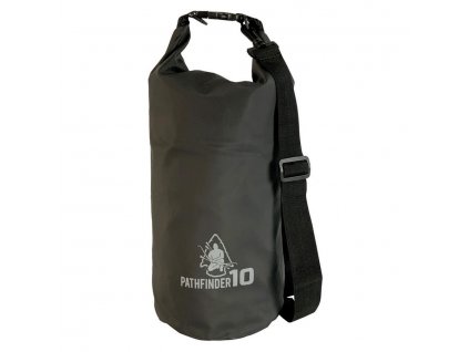 Vak nepromokavý PATHFINDER Dry Bag 10 l s popruhem ČERNÝ