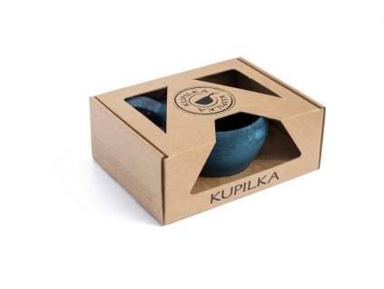 Kupilka KUKSA 370 ml Large + spork 205 SET - Blueberry (BLUE)
