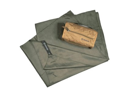 Antibakteriální ručník GEARAID Microfiber Towel Moss - 50 x 100 cm